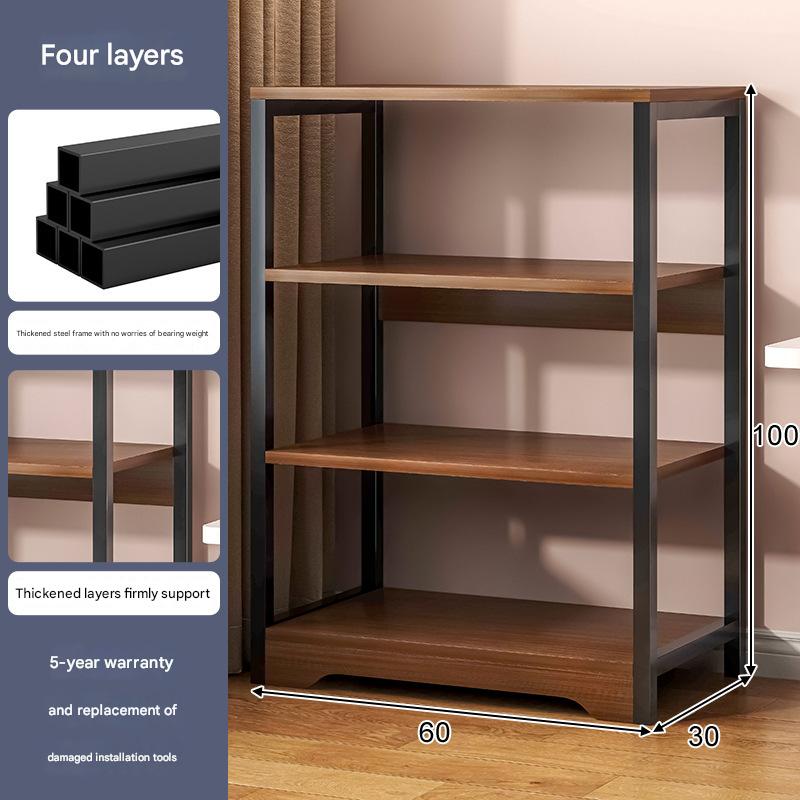 [simple version of the main picture] 4 layers/Brushed black oak color - length 60 height 100