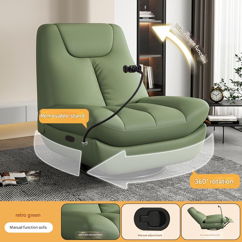 Retro Green-Manual Sit, Lit, Turn and Shake Mobile Phone Bracket
