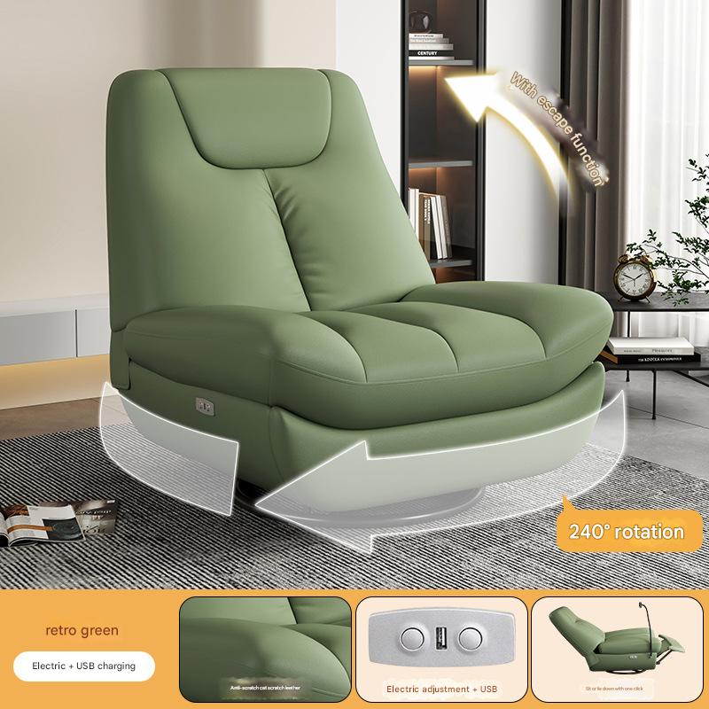 Retro Green-Electric Sit, Lit, Turn and Shake USB