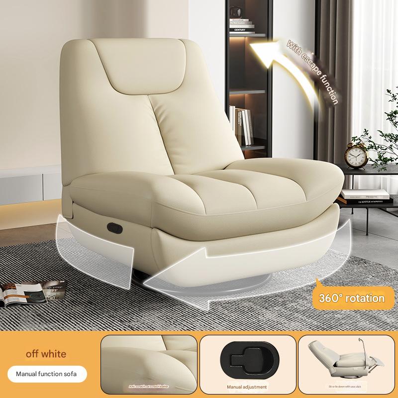 Beige-Manual Sitting and Lying Turn Shake