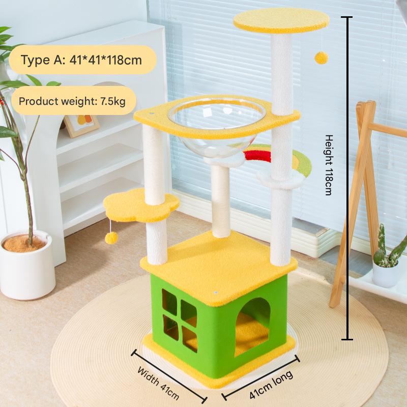 Rainbow space capsule model