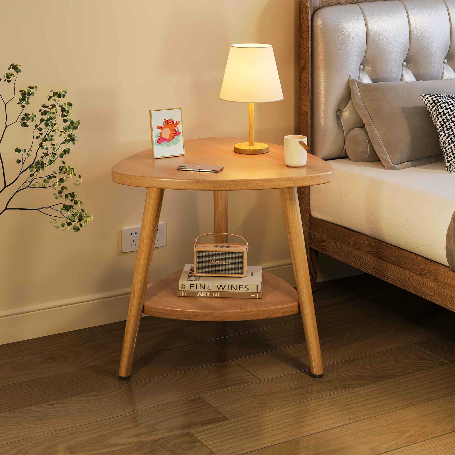 Double layer walnut 40*60 high