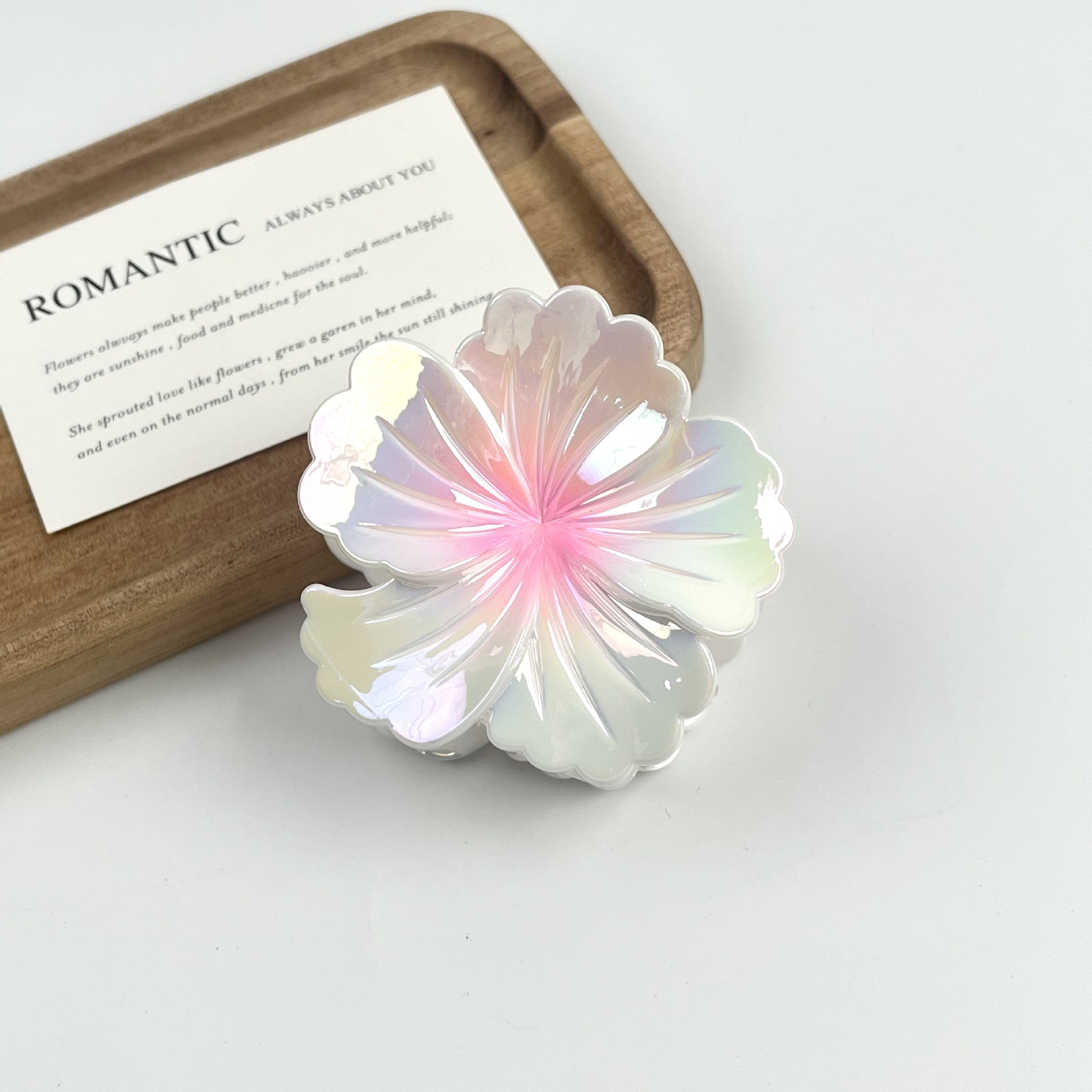 1:Pearlescent pink (8cm)