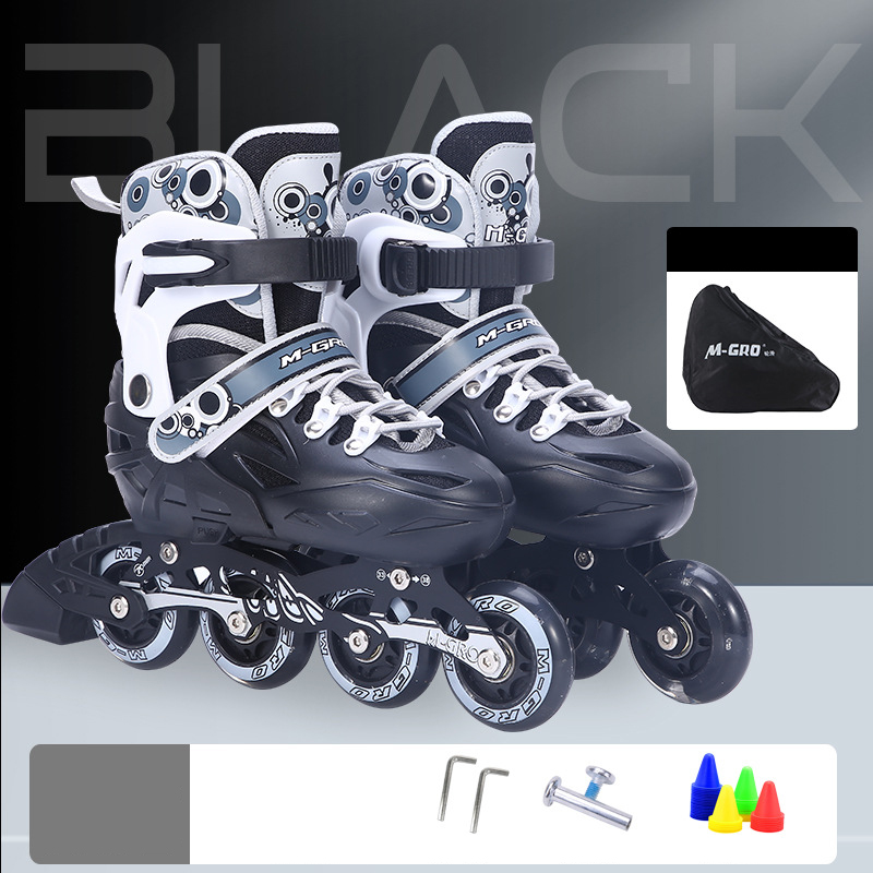 Black inline skate