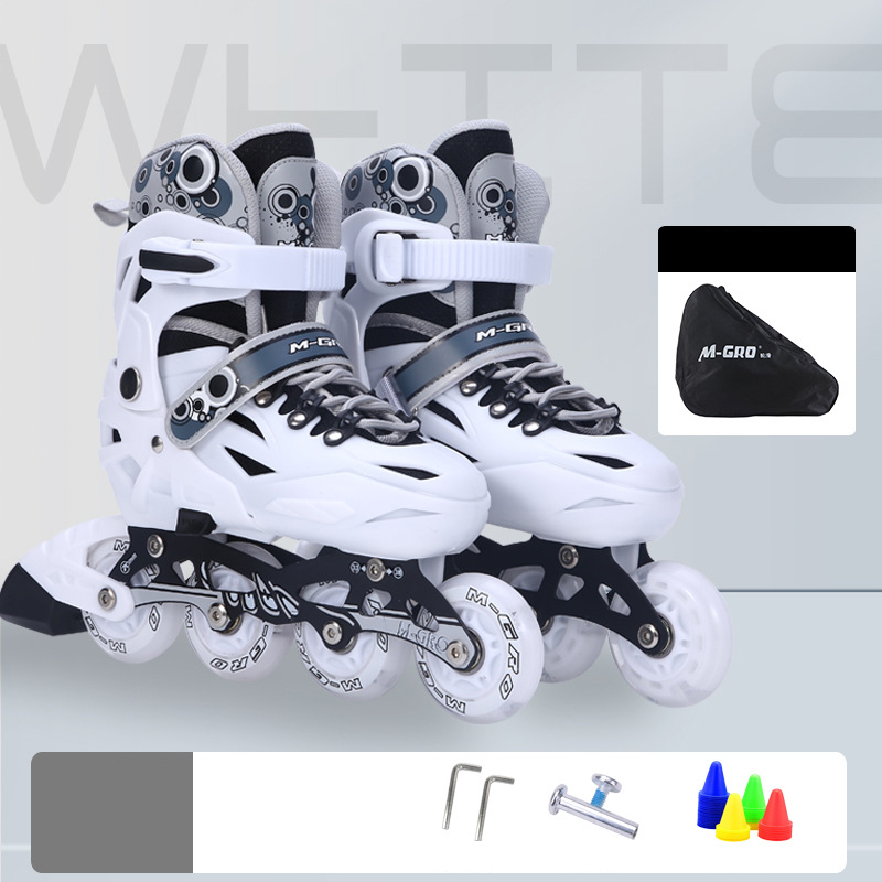 White  inline skate