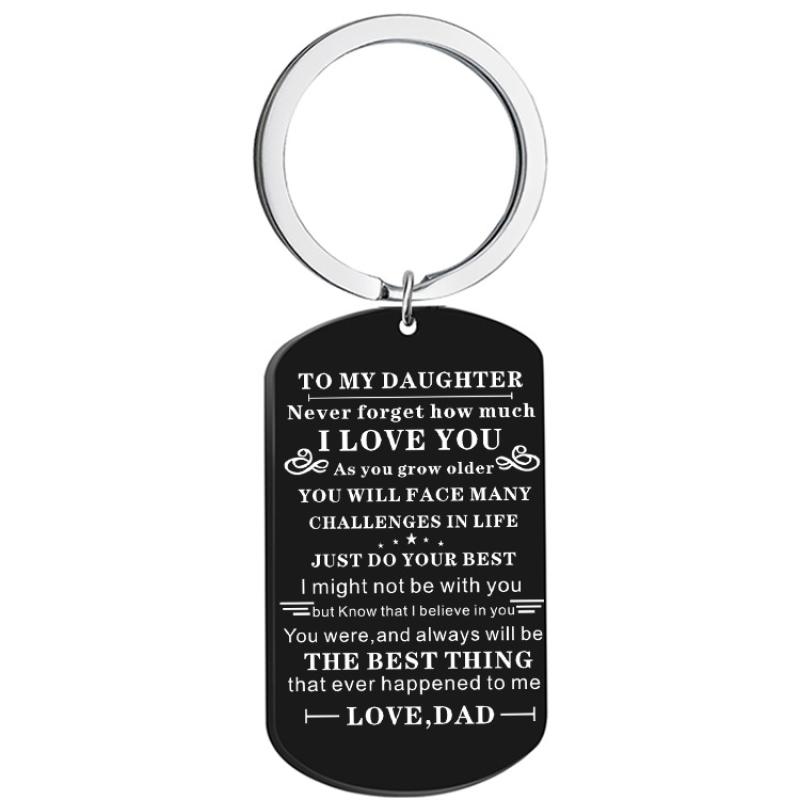 13:A black keychain 78mm