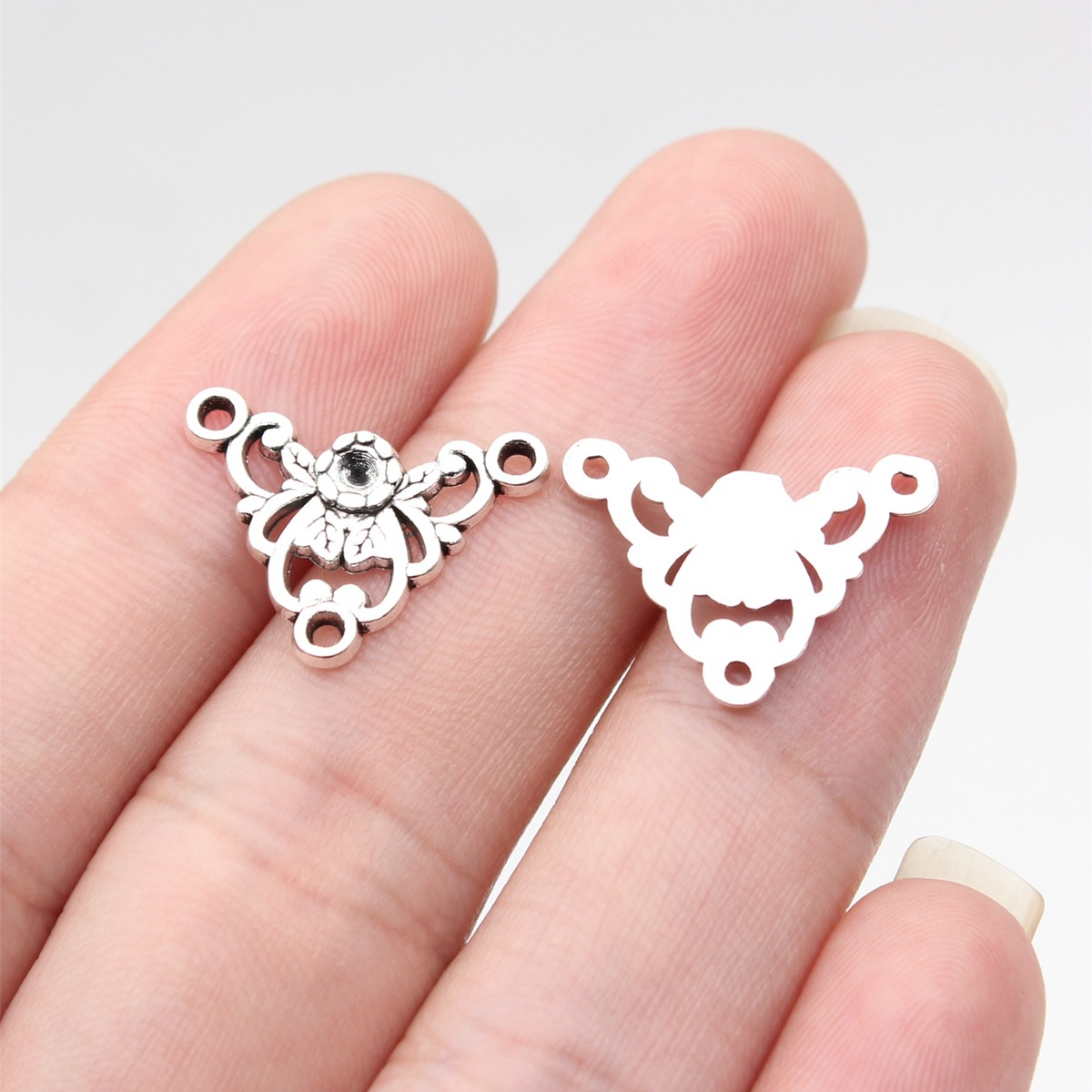 antique silver color