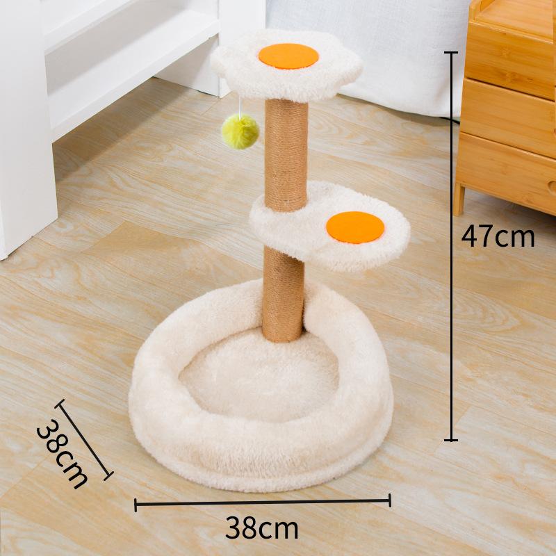 Three-layer egg yolk removable nest