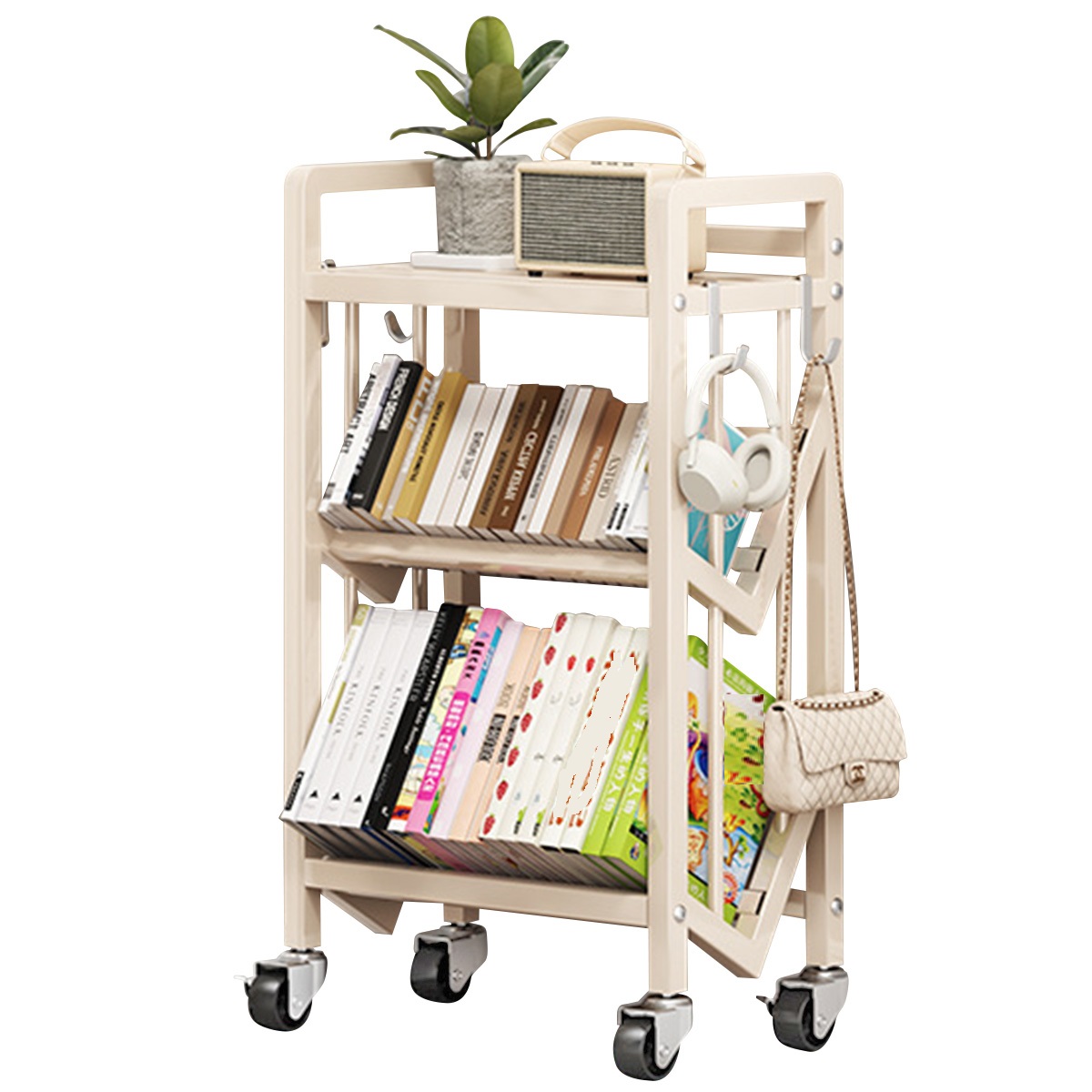 milky white (3 layers, 50cm) comes with 4 partitions