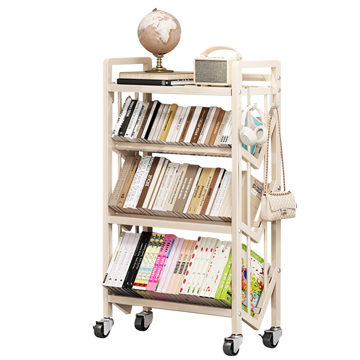 milky white (4 layers 70cm), with 4 partitions