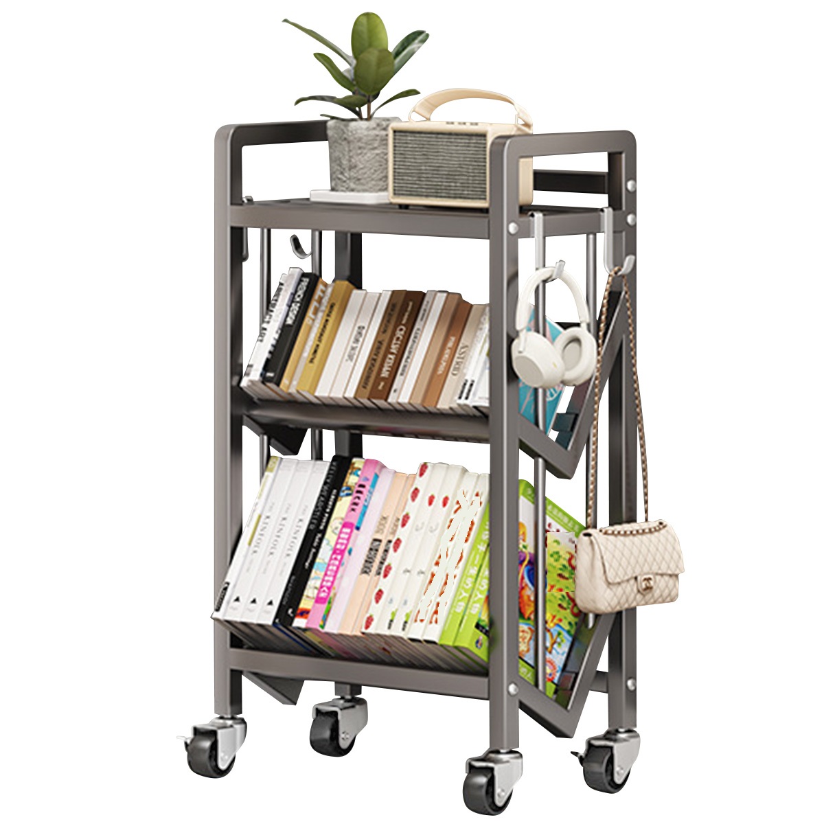 gray (3 layers 50cm) comes with 4 partitions