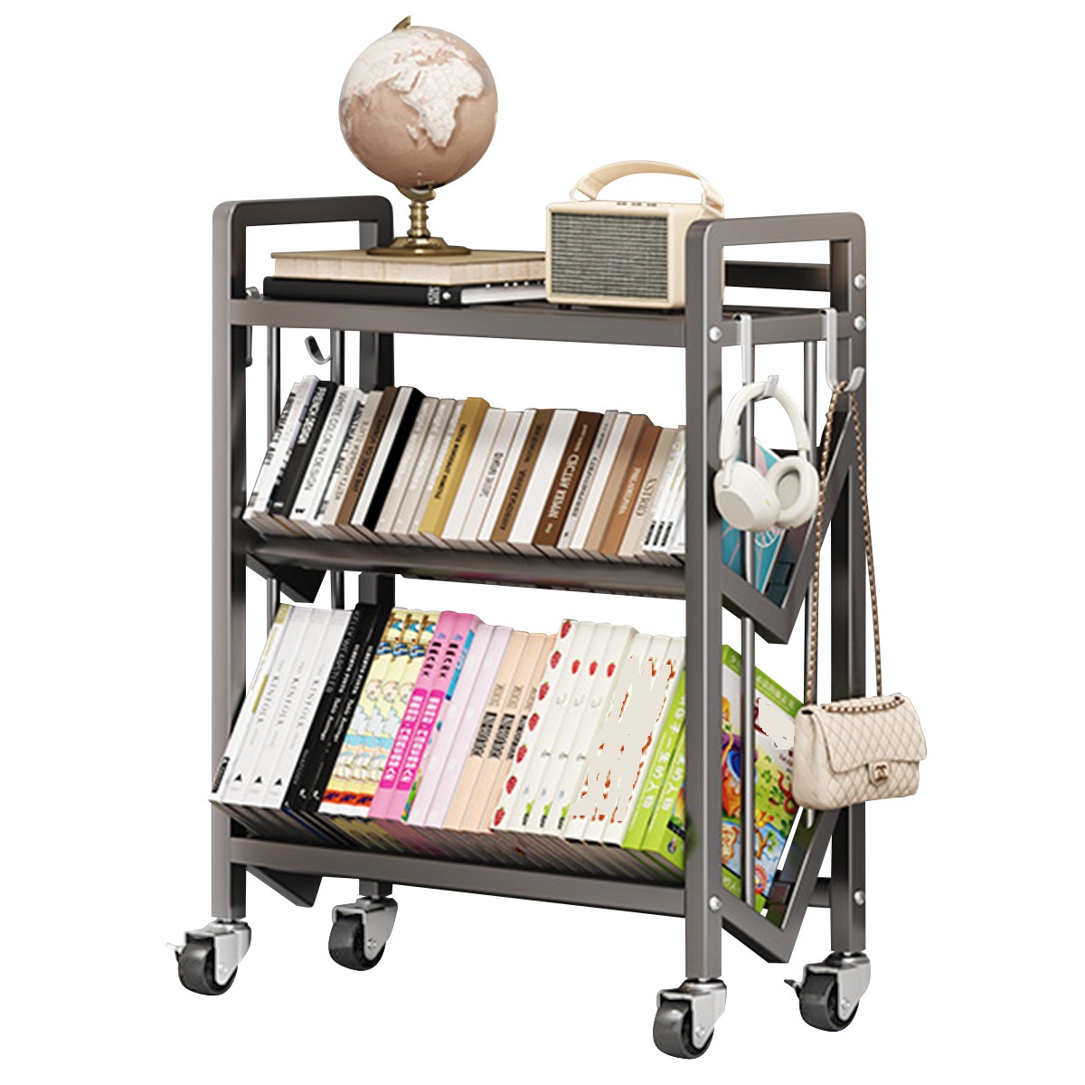 gray (3 layers 70cm) comes with 4 partitions