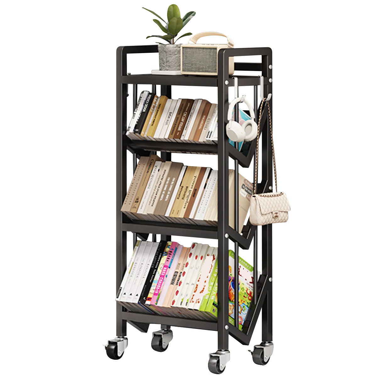 black (4 layers 50cm) comes with 4 partitions