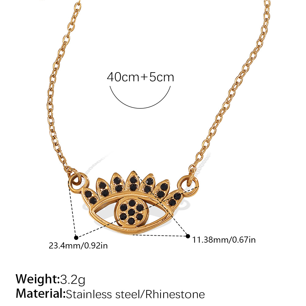 1:Xl544bkg black diamond necklace