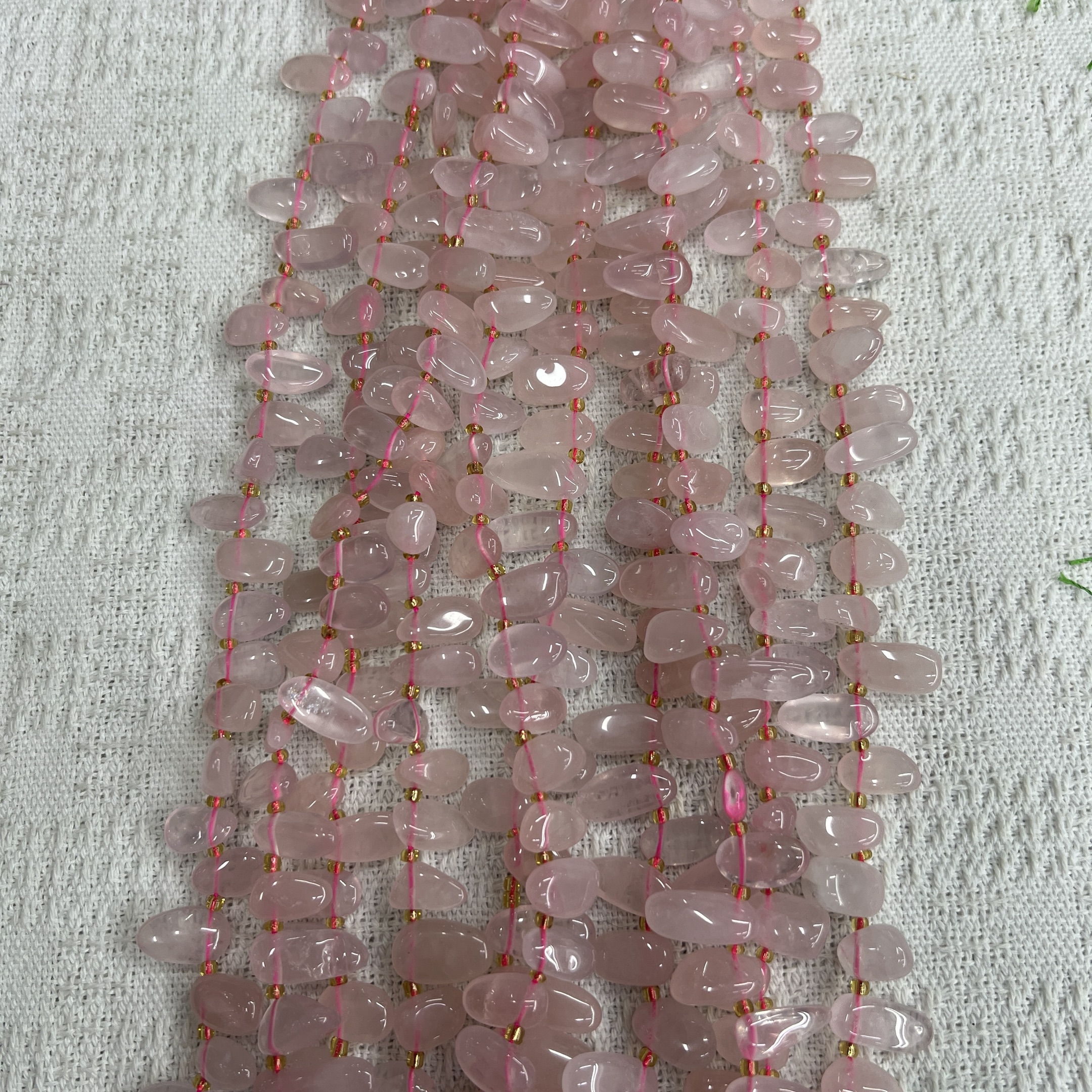 14:natural Rose Quartz