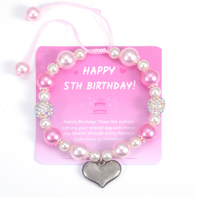 1:Bracelet   5 year old card