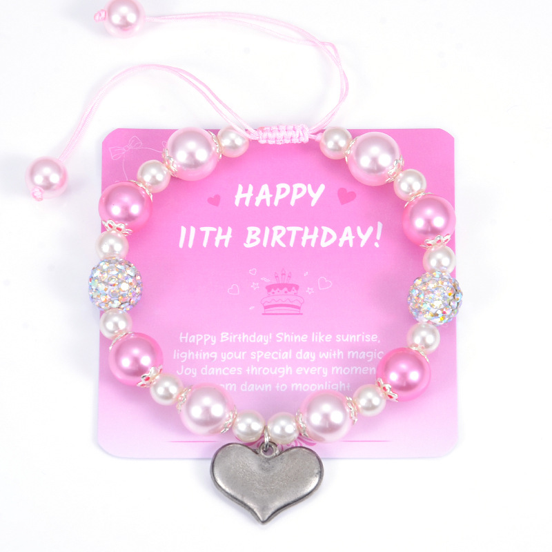 7:Bracelet   11 year old card