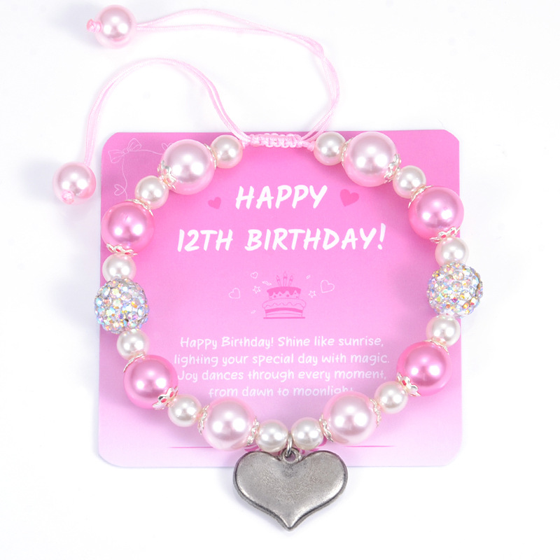 8:Bracelet   12 year old card