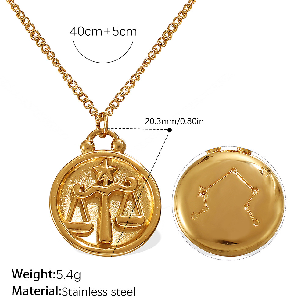 8:Xl769g8 gold necklace