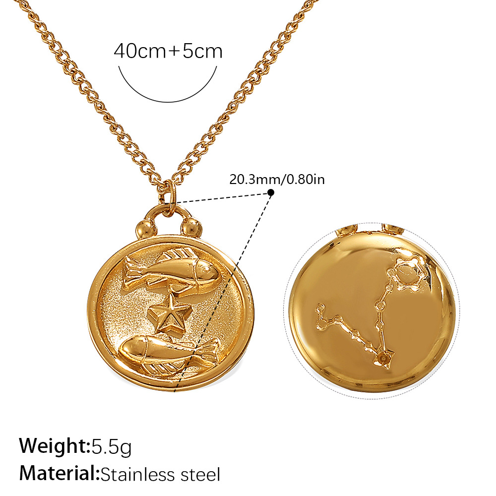 9:Xl769g9 gold necklace
