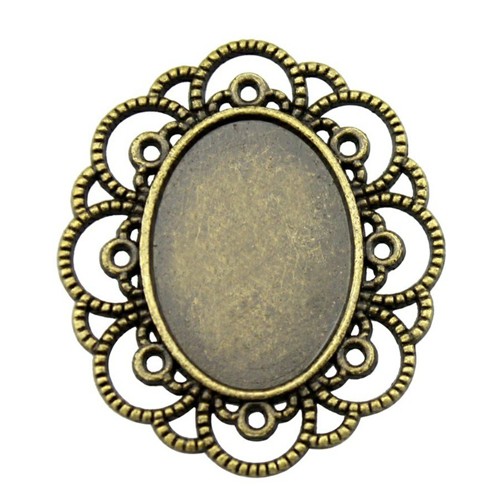 18x25mm - Ancient bronze color