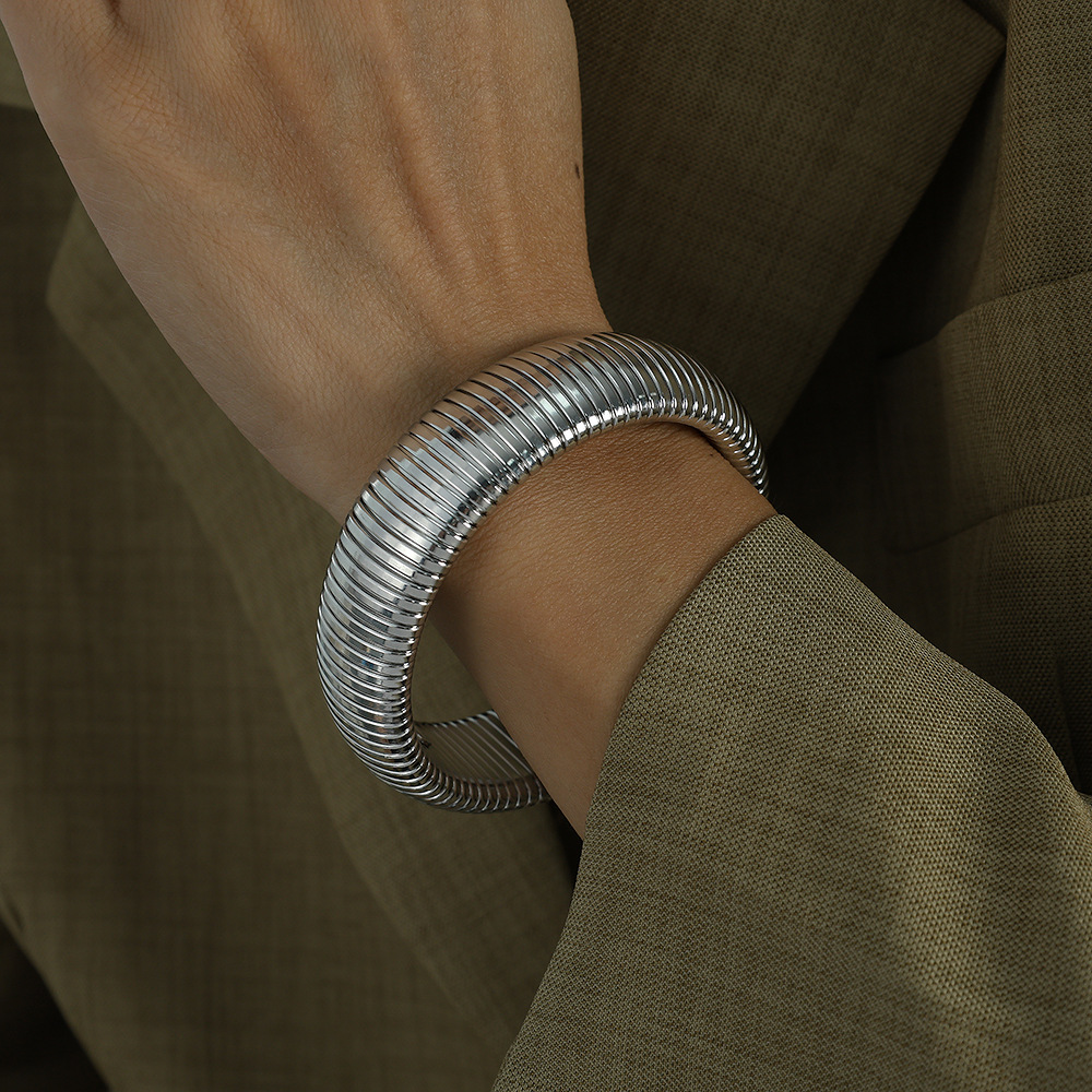 1:SZ06 steel color width 2cm (ring 6cm)