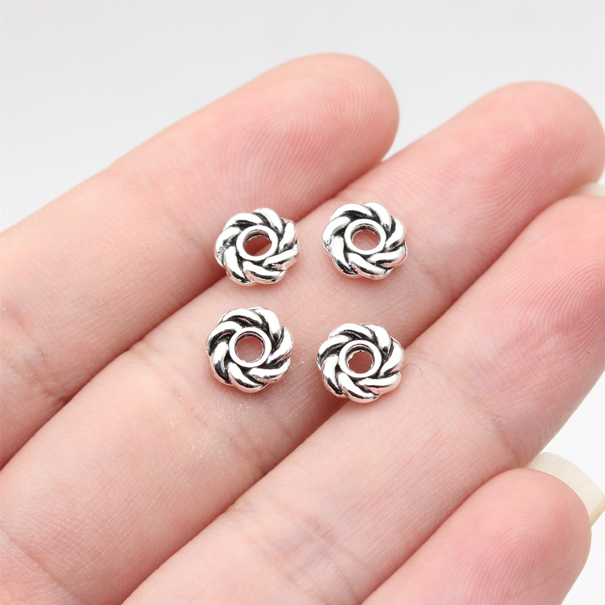 2 couleur argent antique