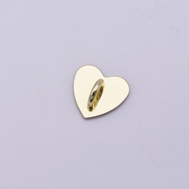 3:Heart-shaped gold - with adhesive backing