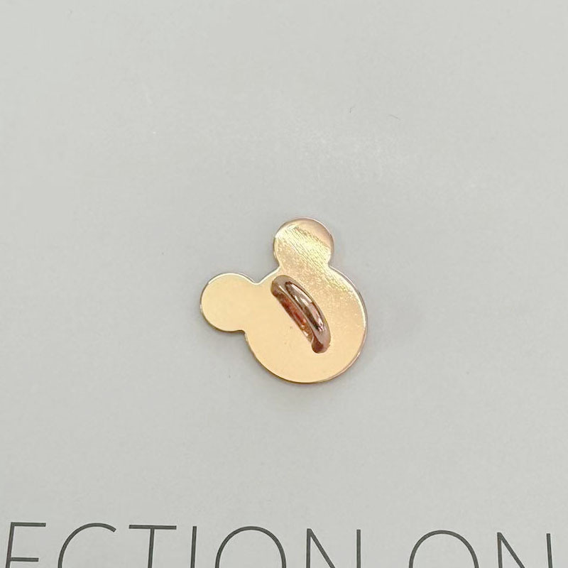 16:Bear head rose gold