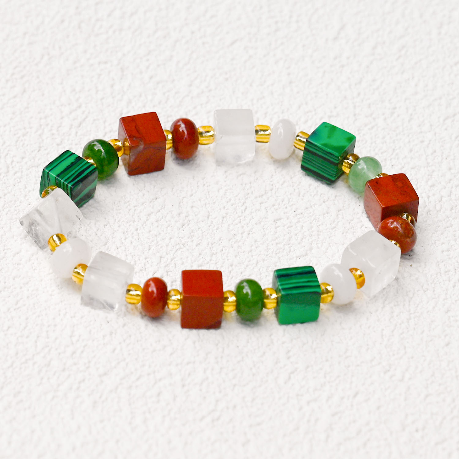 5:Three-color square style b 18CM