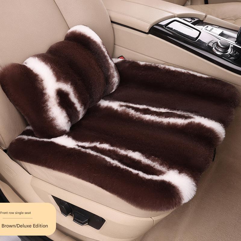 Brown 1 single seat   1 waist pillow