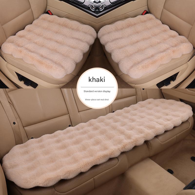 Khaki bubble velvet (three-piece set)