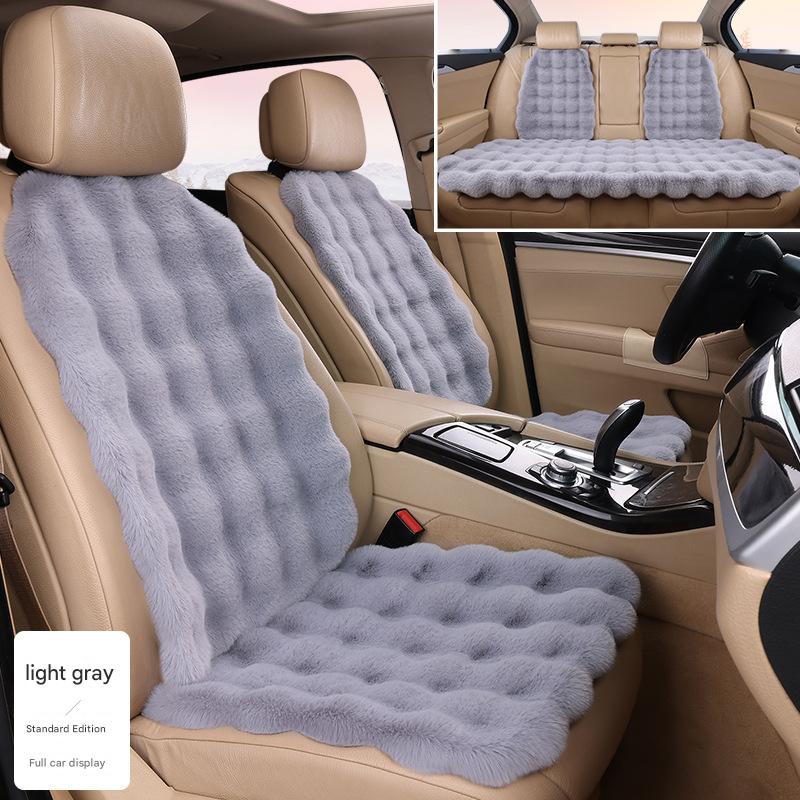 Light gray bubble velvet (three-piece set   4 backrests)