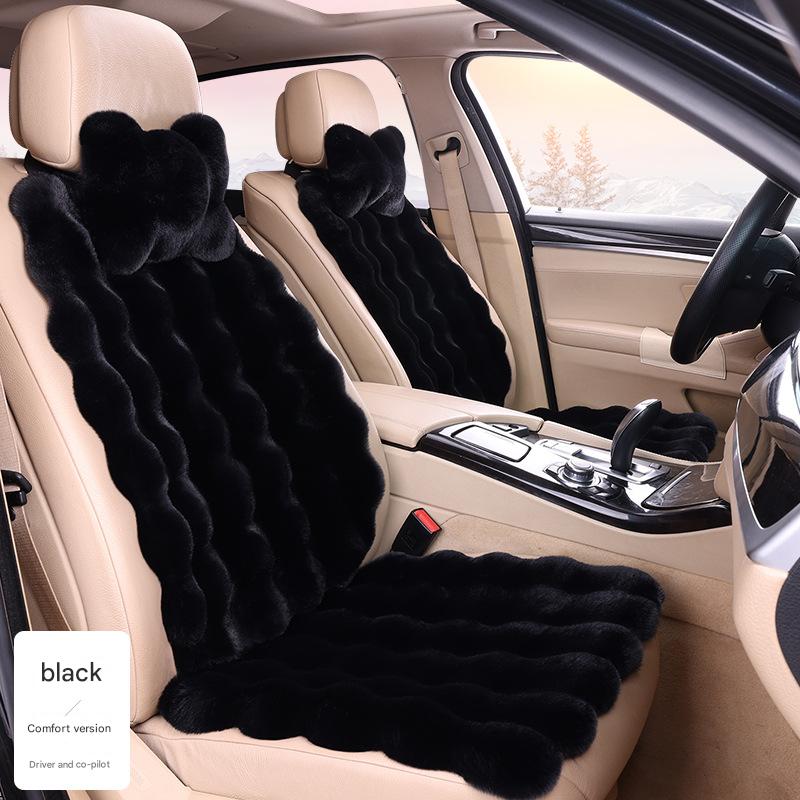 Black bubble velvet (comfortable version for passenger and passenger)