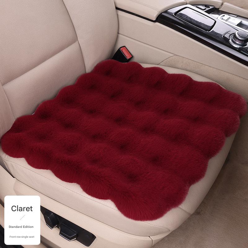 Burgundy bubble velvet (single pad)