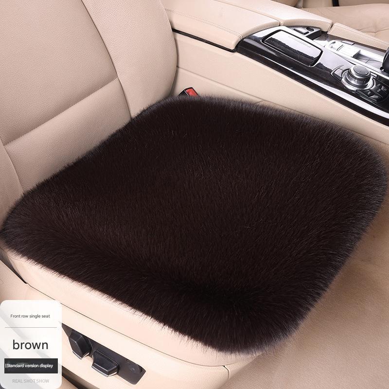 One brown single seat