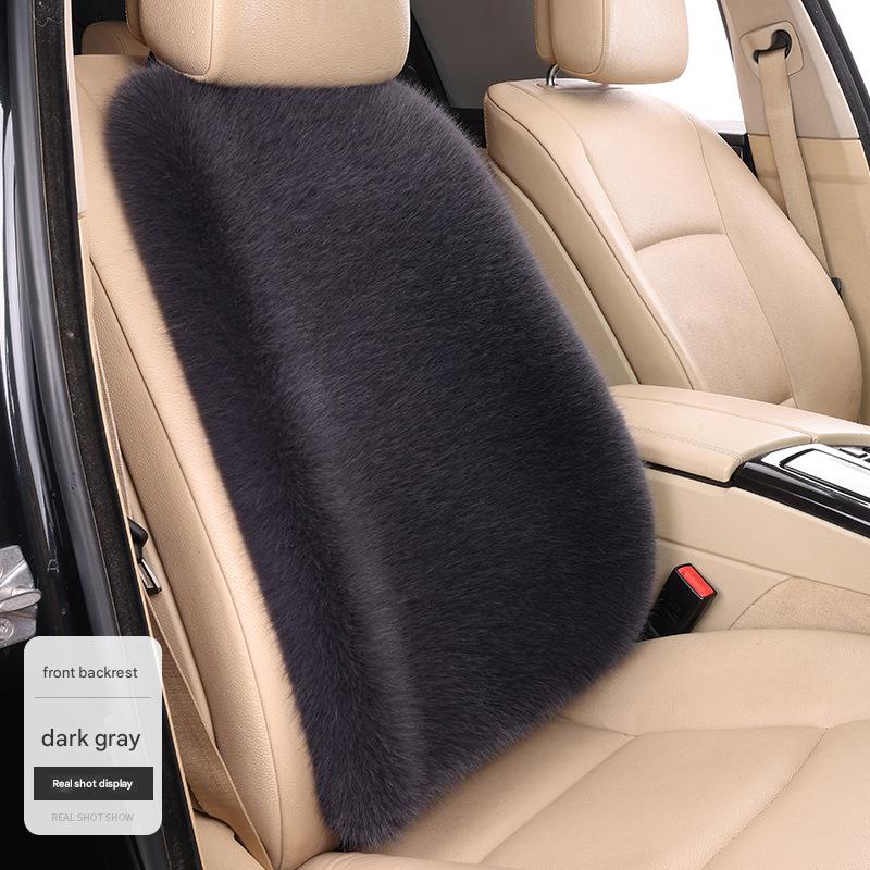 Dark gray single backrest