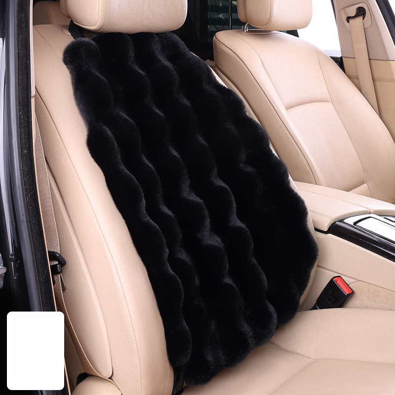 Black bubble velvet (single backrest)