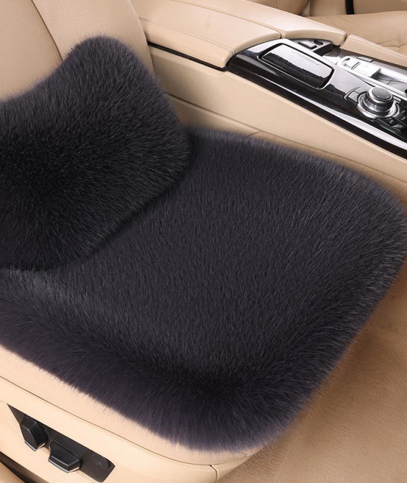 Dark gray single seat   waist pillow