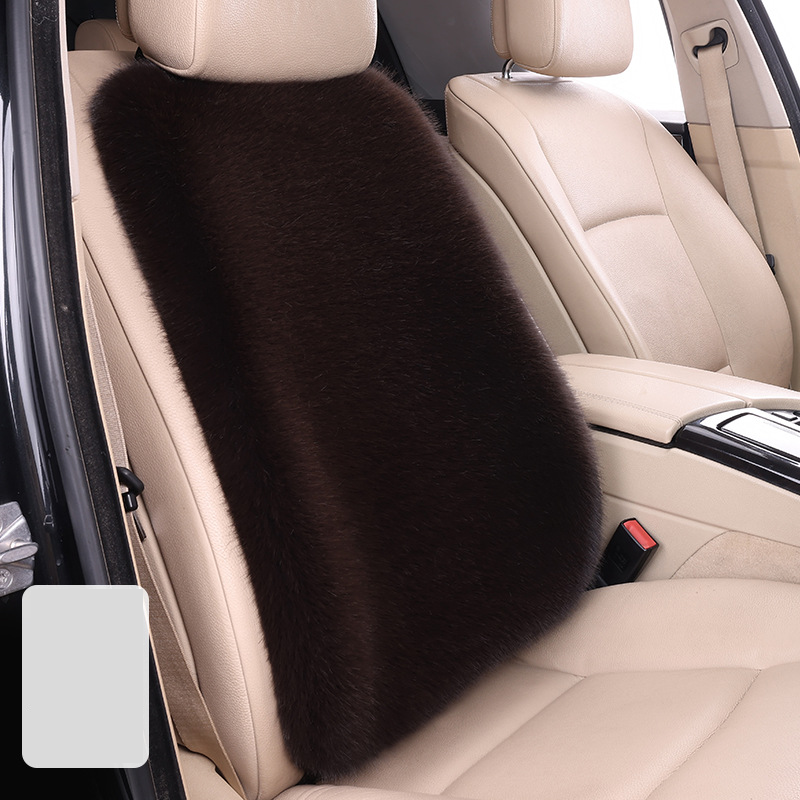 Brown single backrest