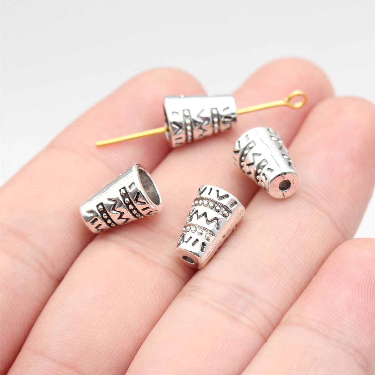 antique silver color