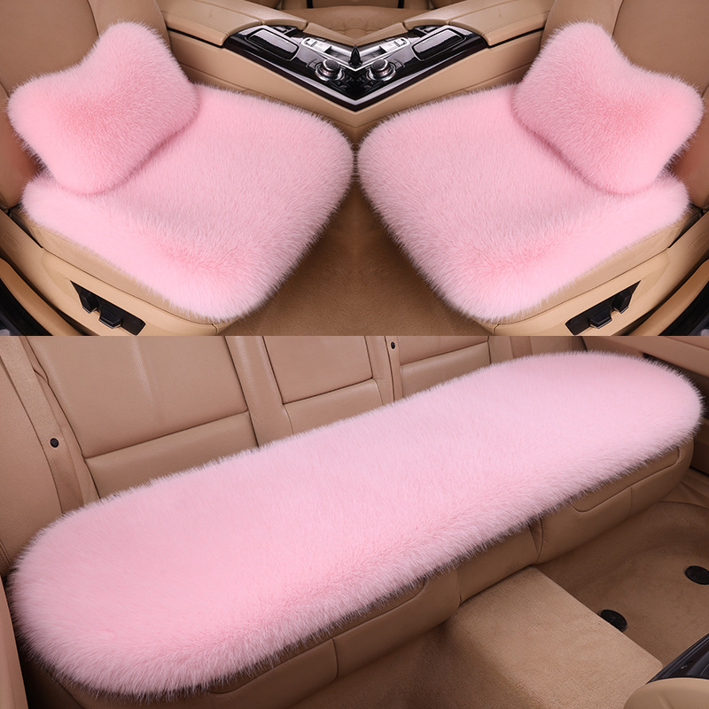 Taro powder three-piece set   2 waist pillows