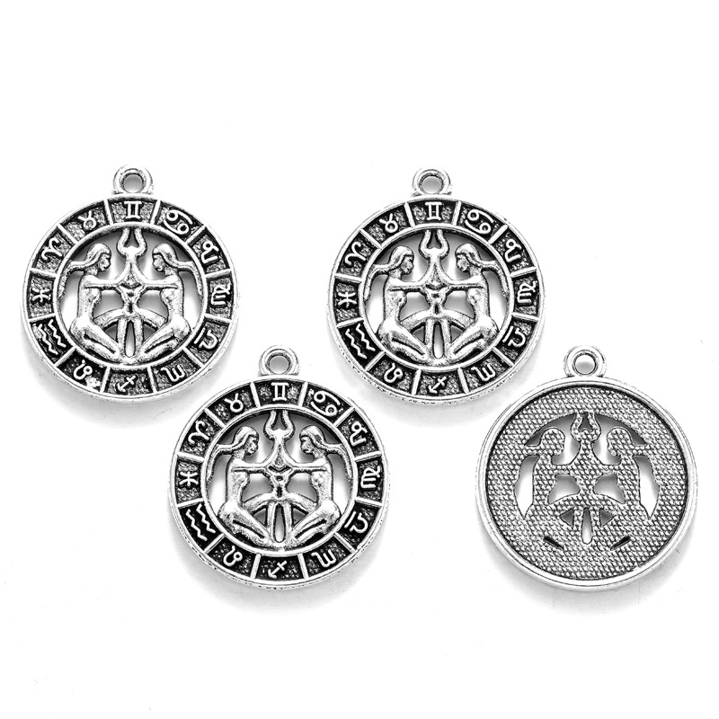 17:Gemini ancient silver/24*21mm/2.11g