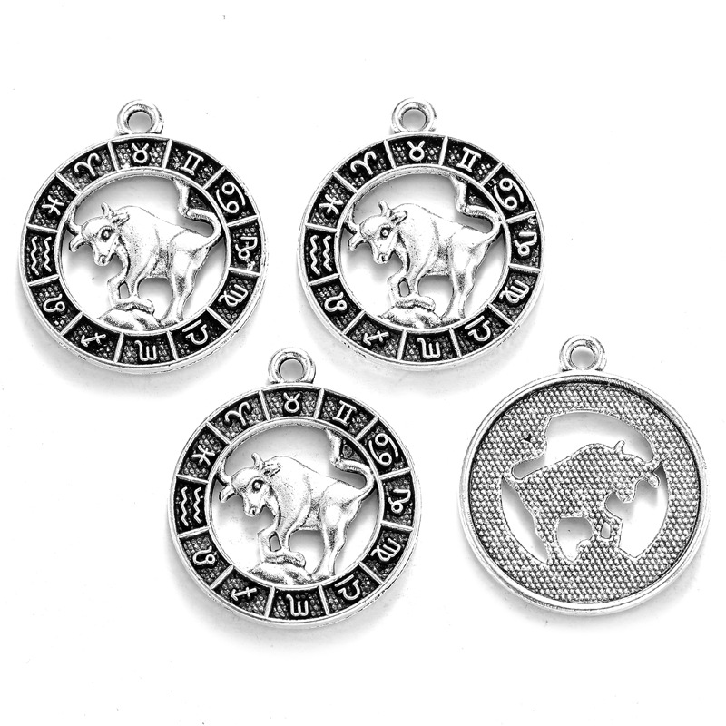18:Taurus ancient silver/24*21mm/1.64g