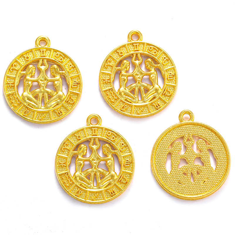 29:Gemini gold/24*21mm/2.11g