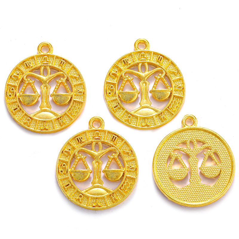 34:Libra Gold/24*21mm/1.86g