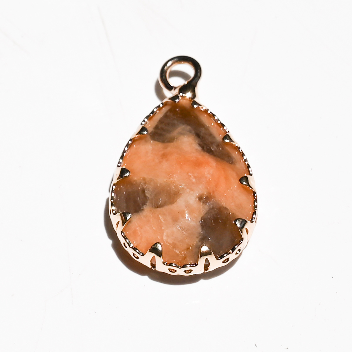 8:Pink leopard stone (single hanging)