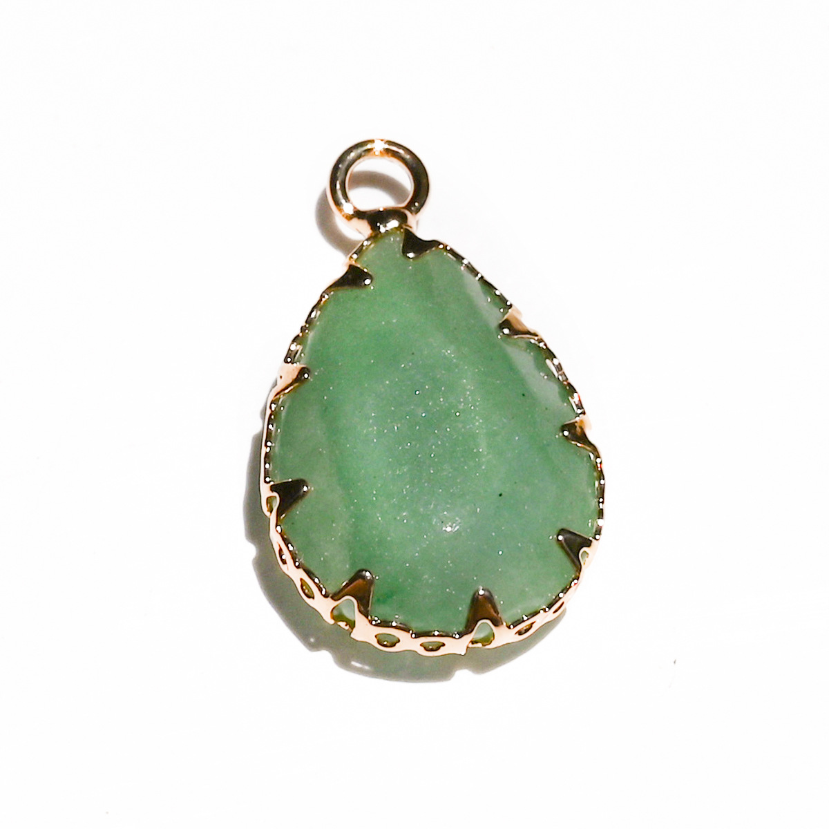 10:Green aventurine (single hanging)