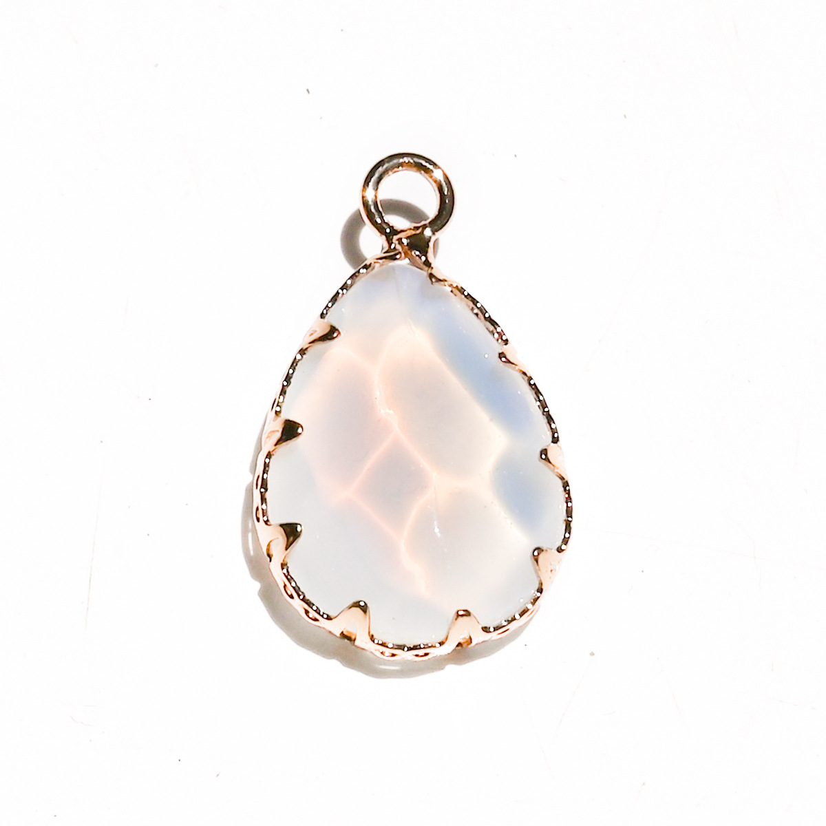 17:Synthetic opal (single hanging)
