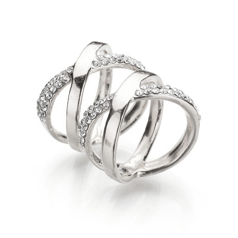 27:Hollow Cross silver